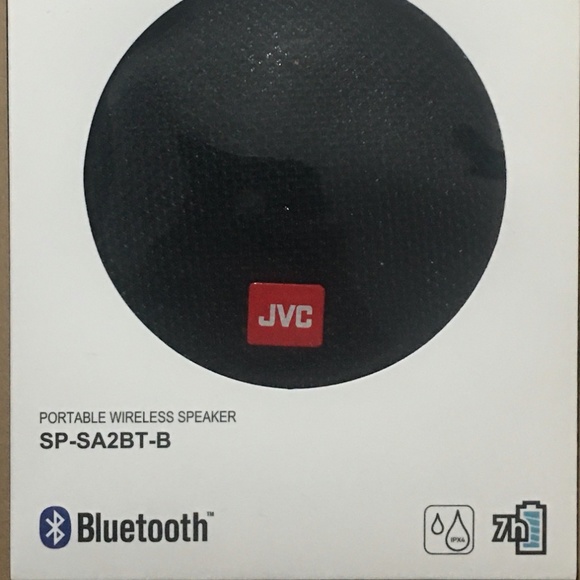 JVC SP-SA2BT-B Blutooth Speaker - Picture 2 of 4